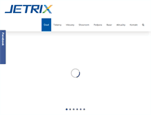 Tablet Screenshot of jetrix.cz
